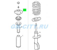Опора амортизатора переднего Chevrolet Captiva C140