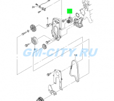 Помпа 1,4-1.5l 8v Chevrolet Lanos