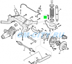 Стойка стабилизатора задняя Chevrolet Captiva C100