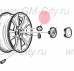 Гайка колеса литой диск