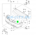 Бампер передний седан/универсал