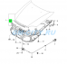 Молдинг капота седан/универсал